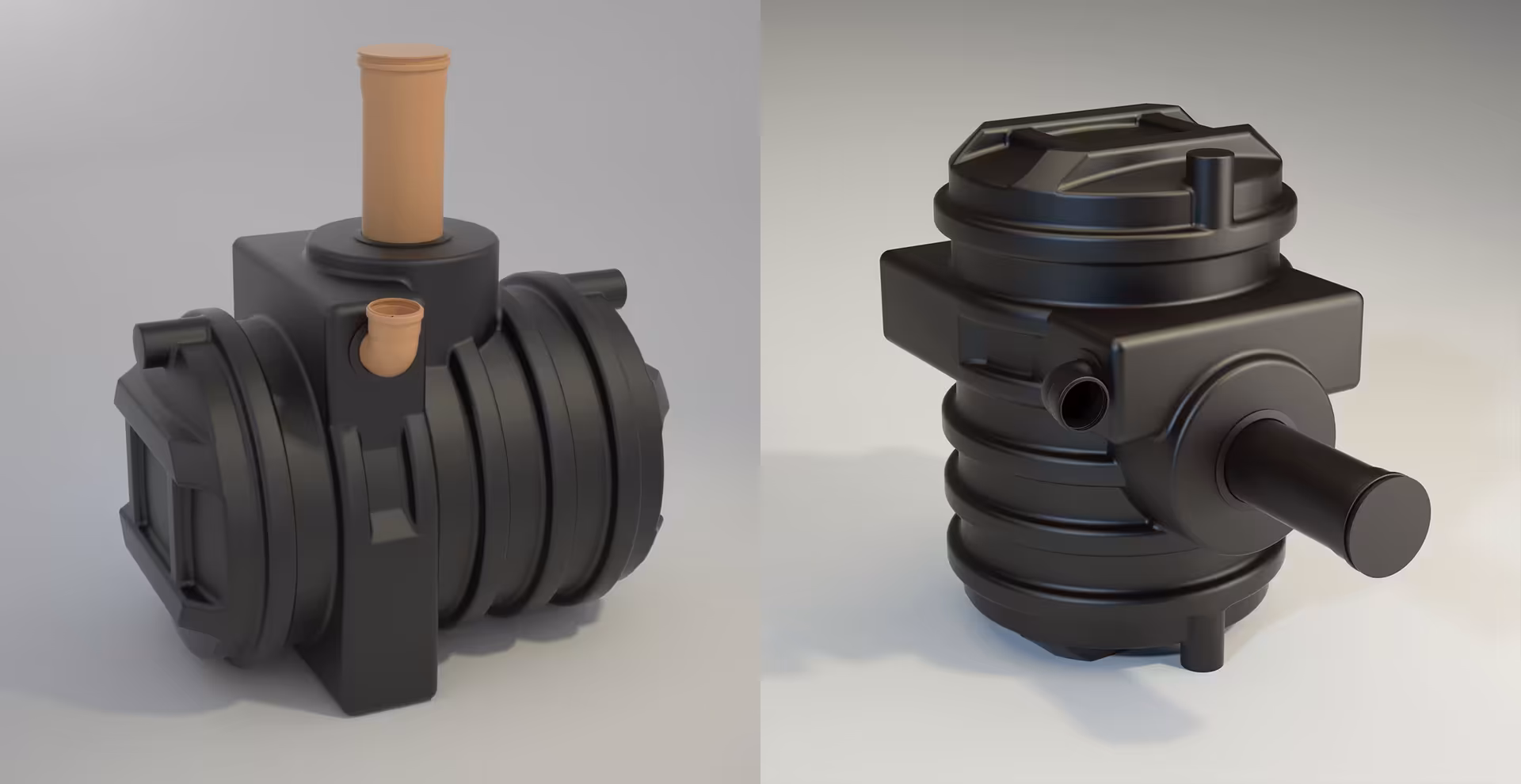 3D-Visualisierung von Produkten - Regenspeicher