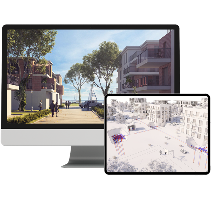 Kernkompetenz: 3D-Visualisierung für Architektur