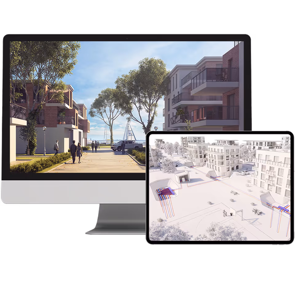 Kernkompetenz: 3D-Visualisierung für Architektur