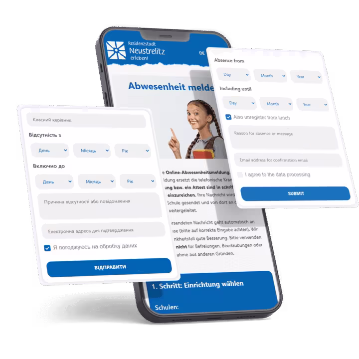 Digitale Lösung für Online-Krankmeldungen