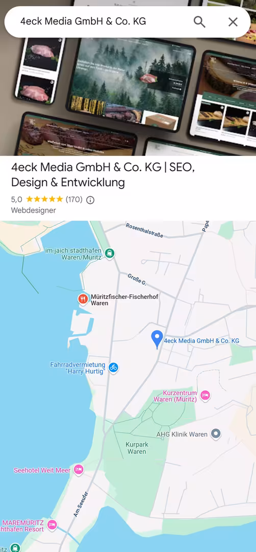 Bestbewertete Agentur für Webdesign & SEO in MV