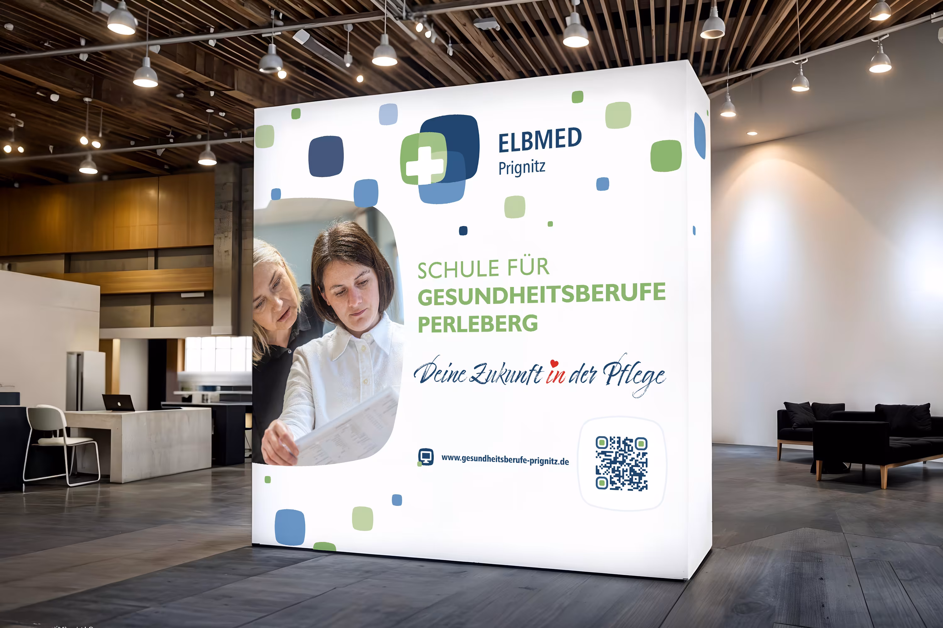 Trade show wall for ELBMED