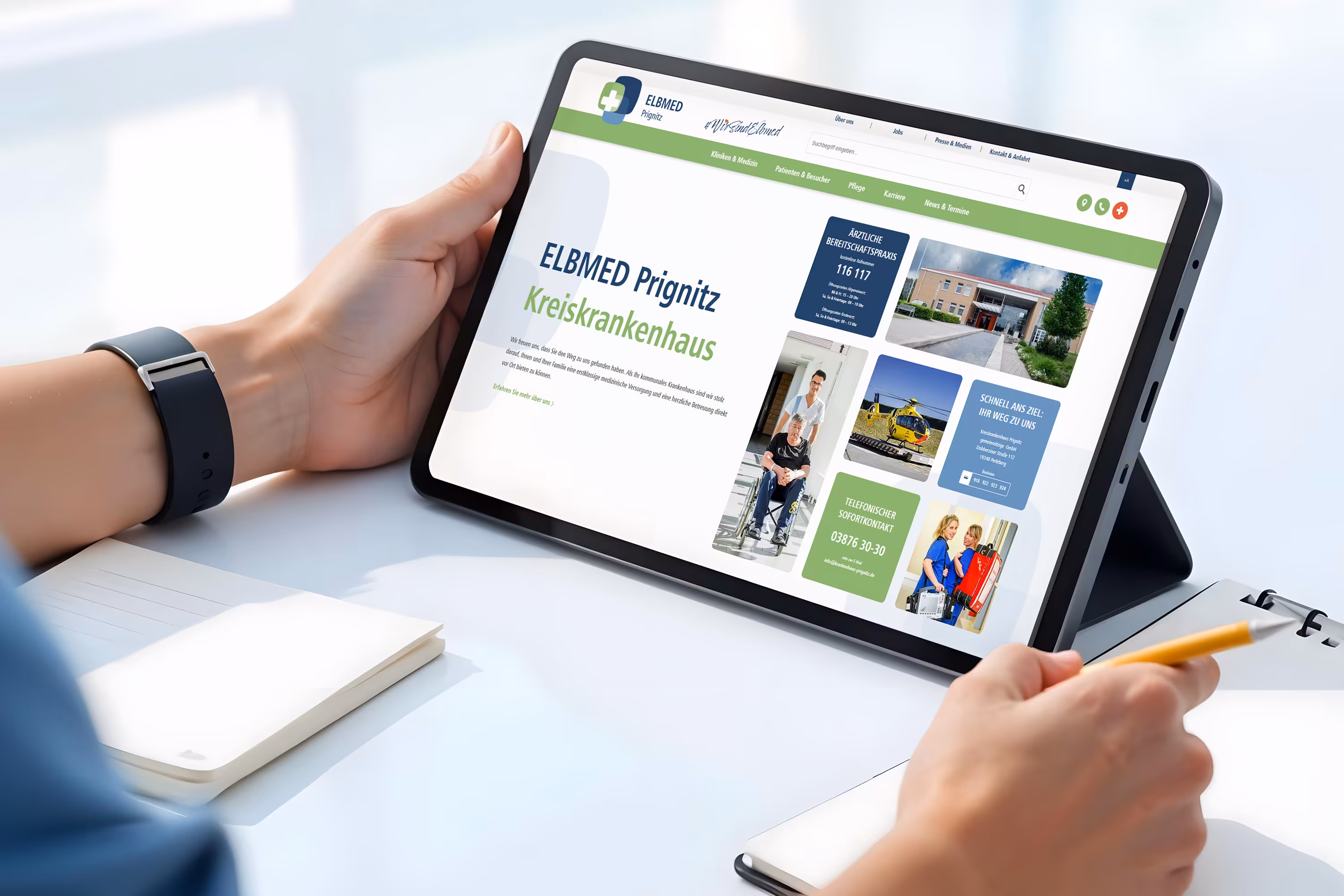 ELBMED: Modern Hospital Website