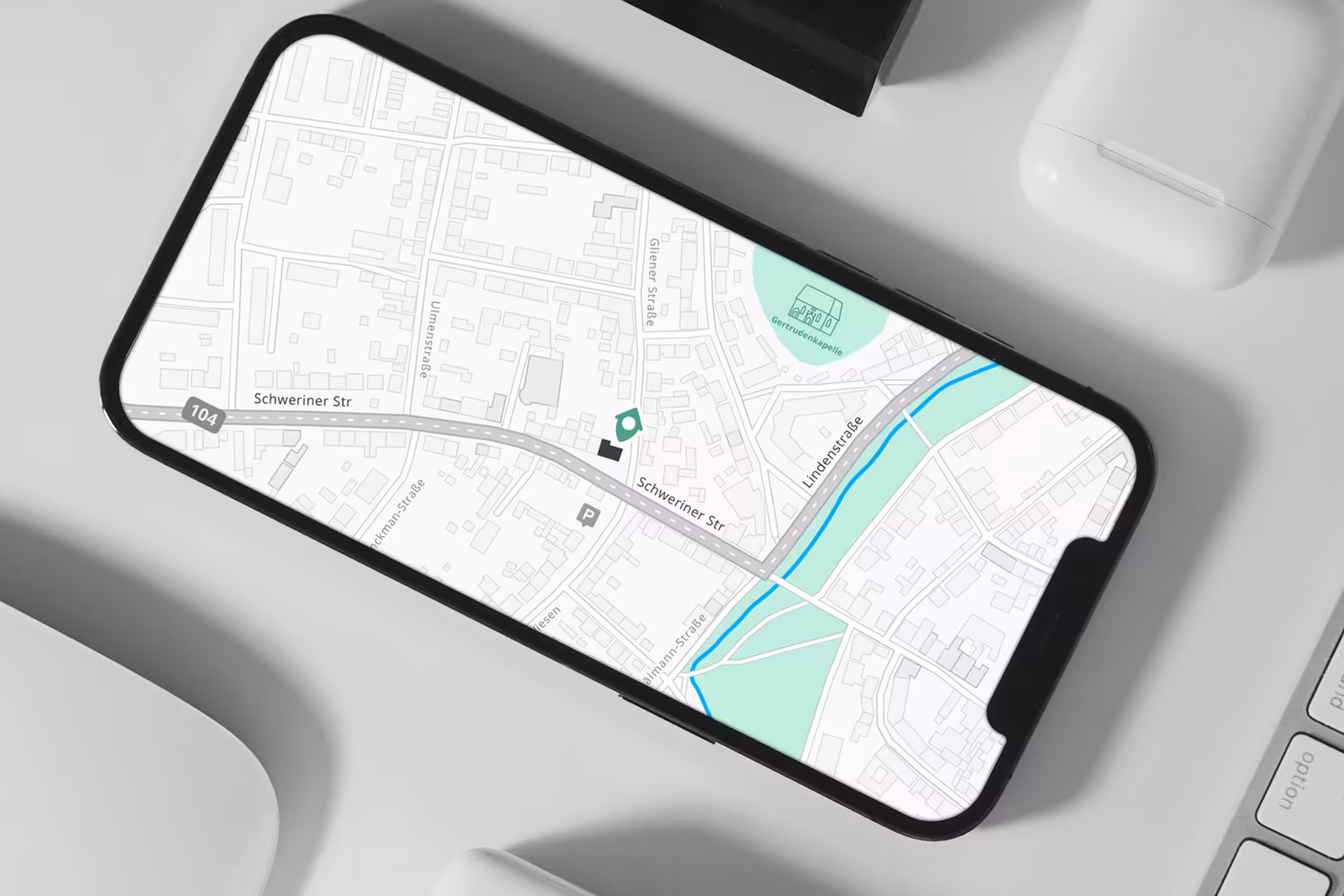 Kartografie für MeckCura Pflegedienst