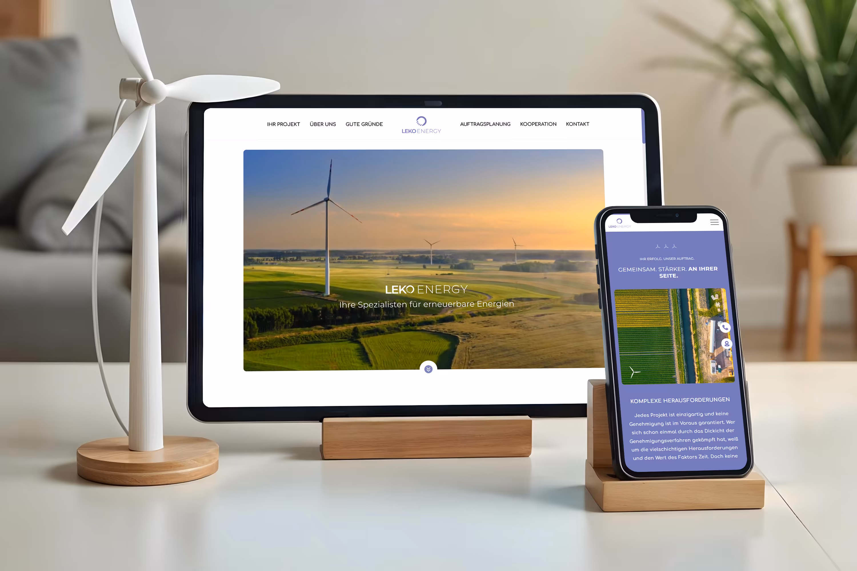 Renewable Energy Website with SEO