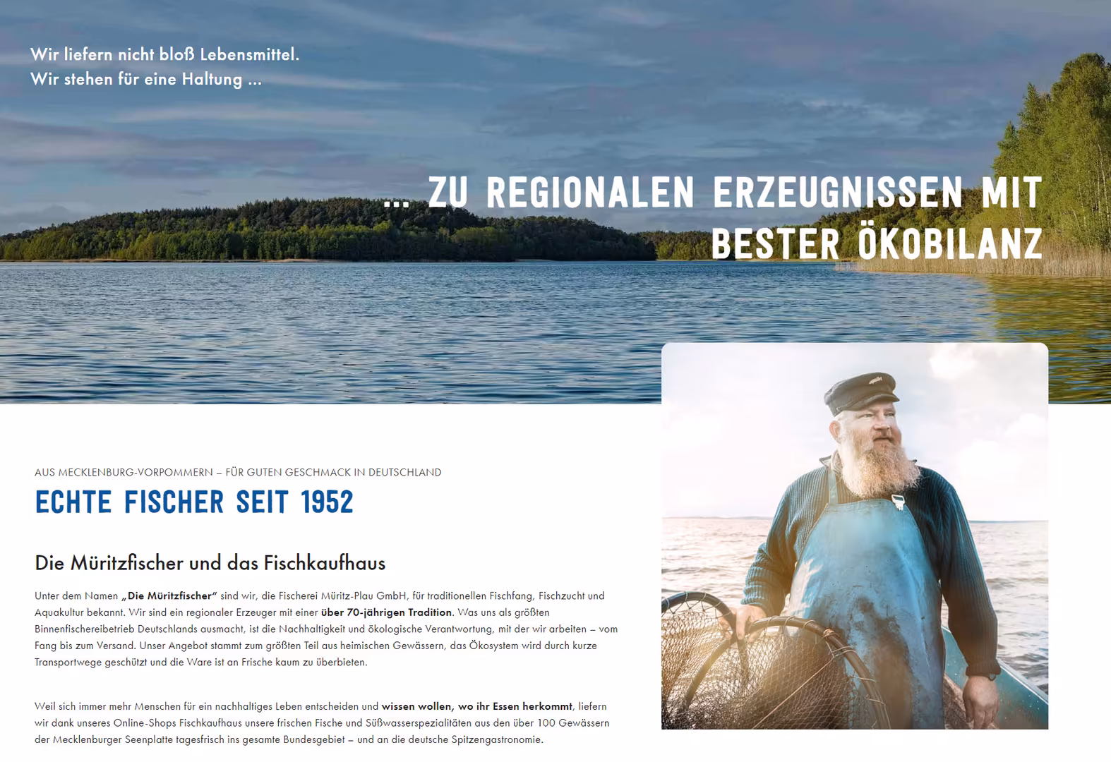 Mission-Statement der Müritzfischer