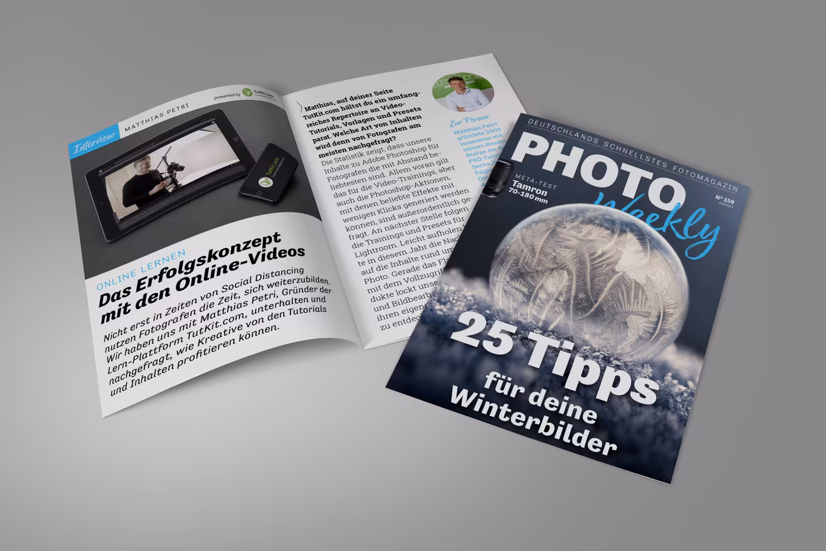 PhotoWeekly-Interview über TutKit.com