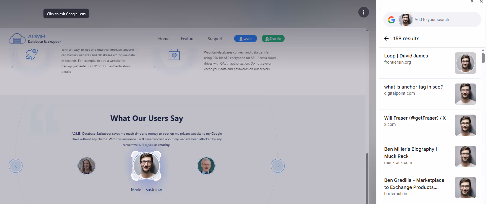 Testimonial Platzhalter