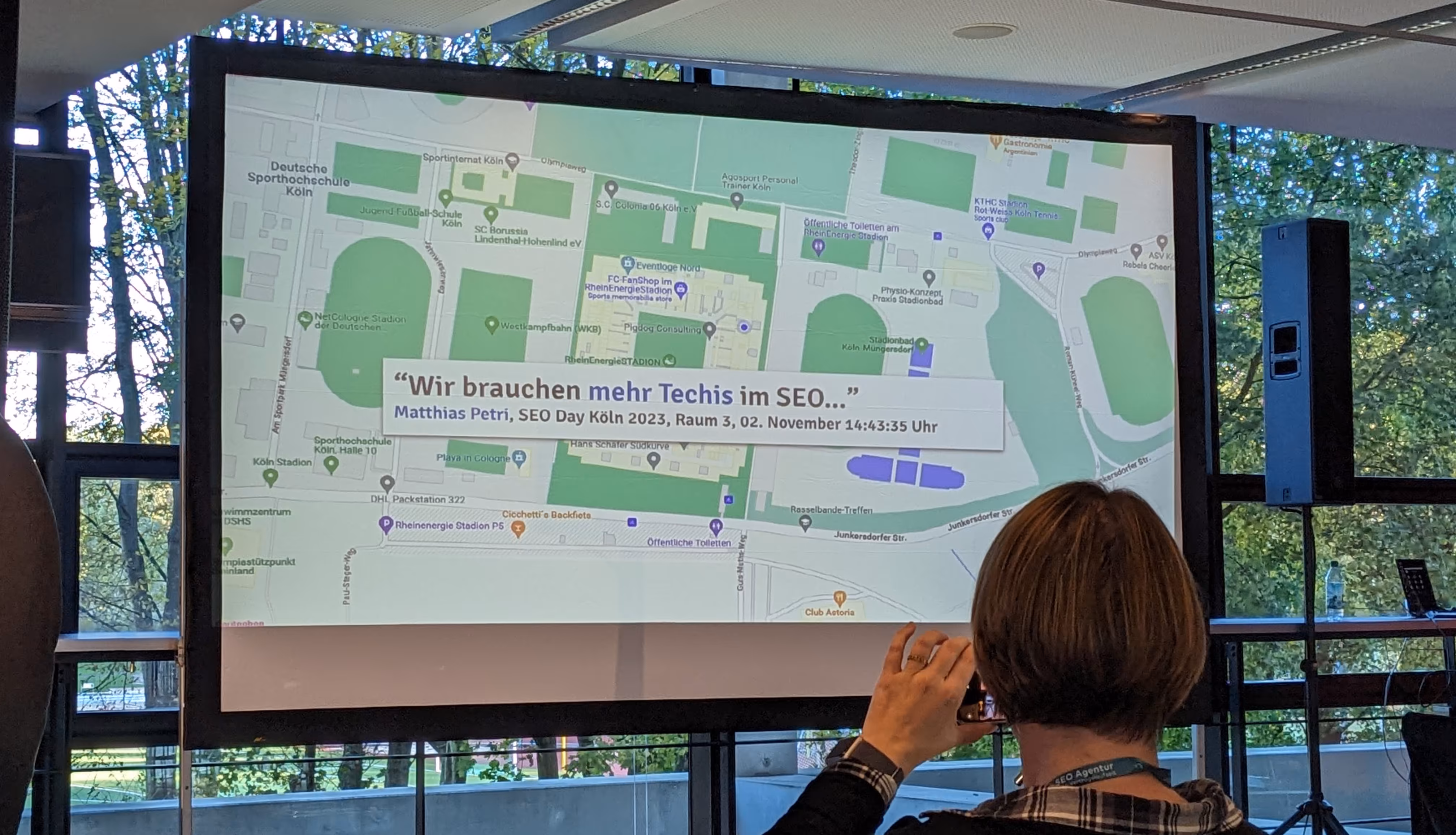 Presentation slide by Andreas Pabst in the lecture on International SEO.