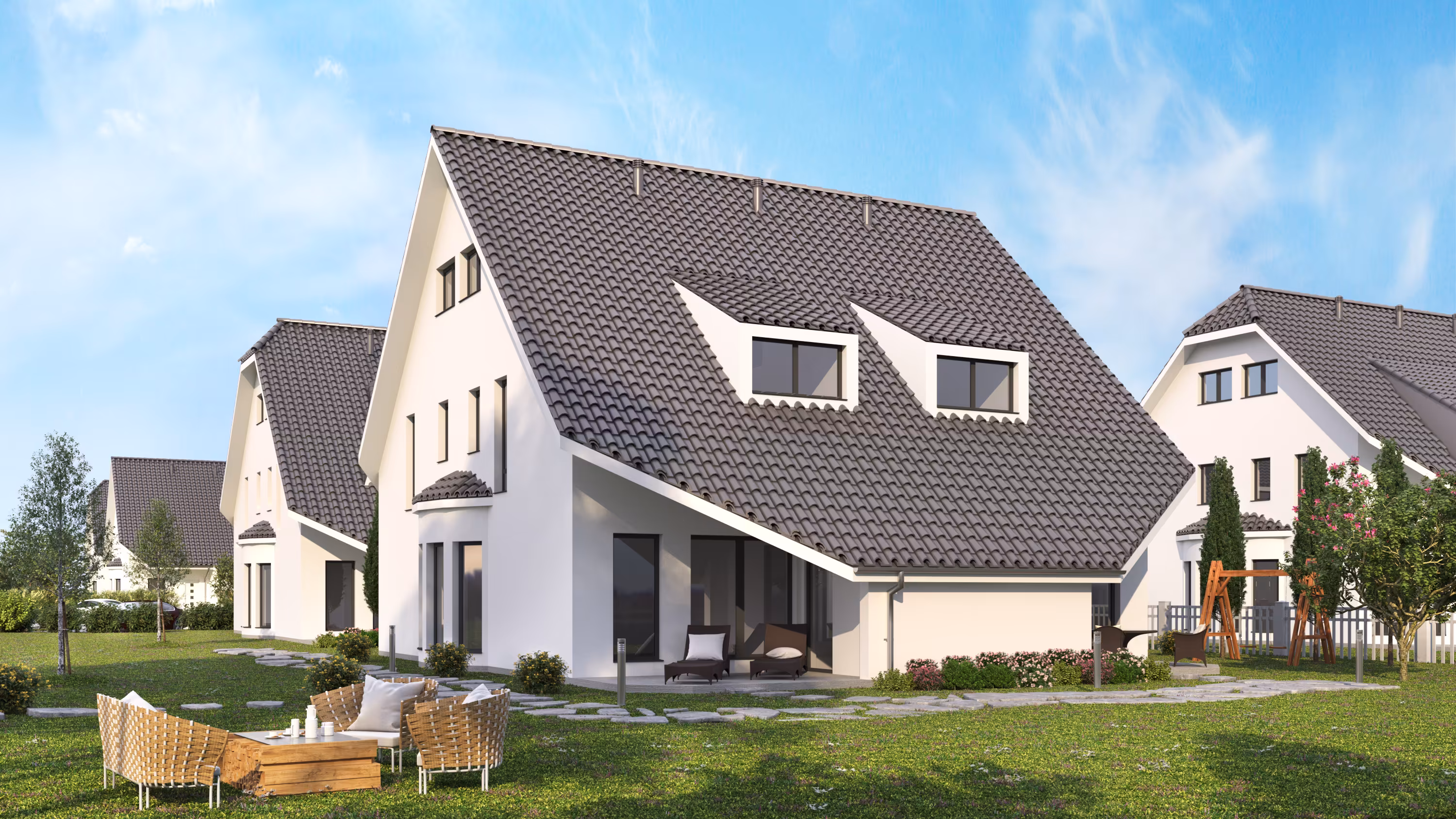 Holiday park visualization in 3D