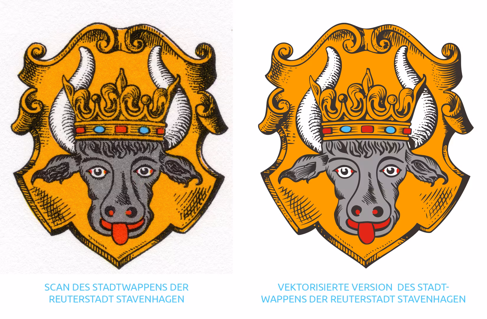 Digitalisierung von Stadtwappen, Gemeindewappen