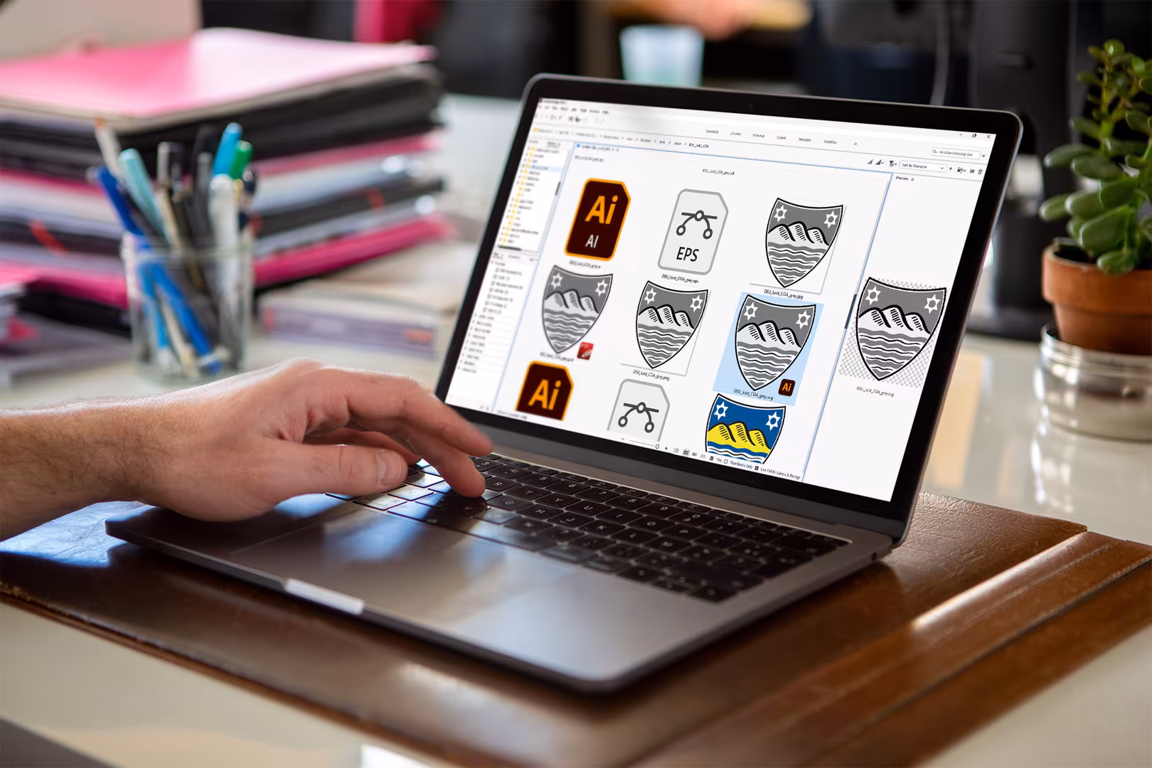 Vektorisierung / Digitalisierung von Stadtwappen und Gemeindewappen